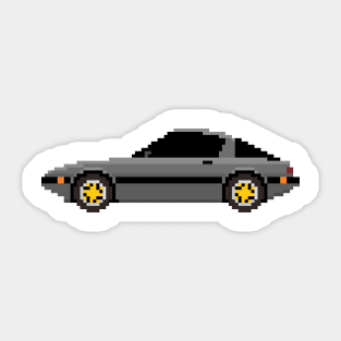 Mazda RX7 Pixelart Sticker